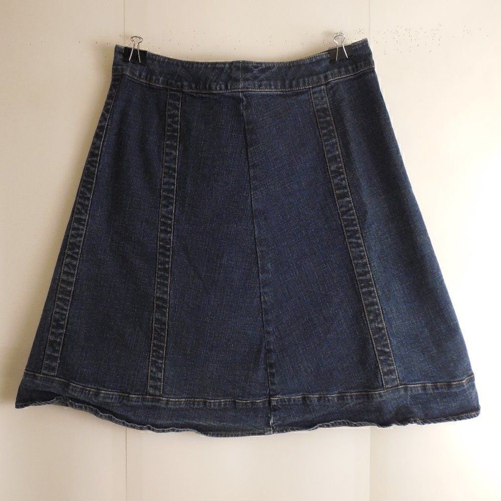 52561....City DKNY Jean Skirt 30" Waist, Cotton Blend